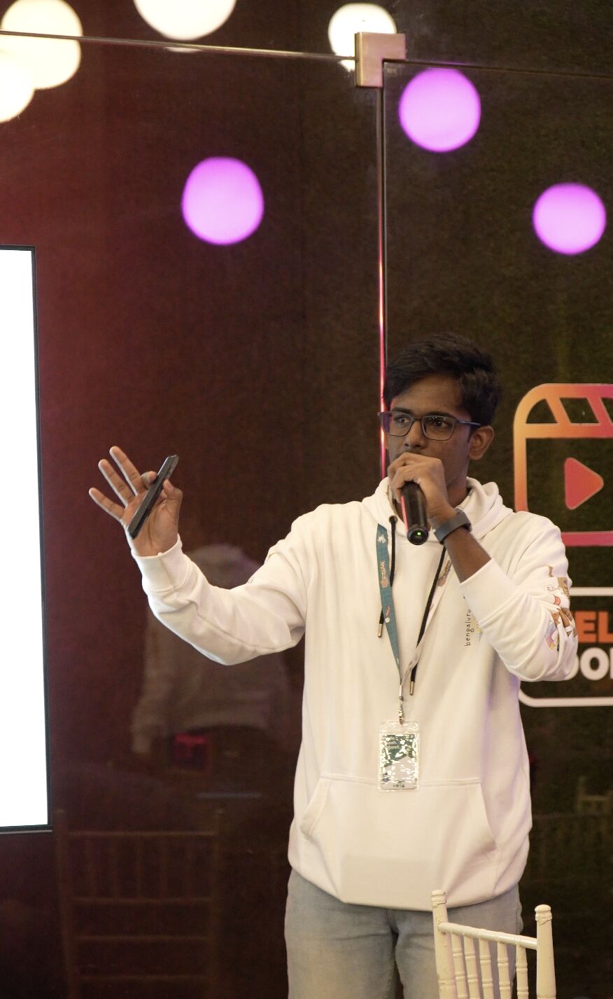 Joel at scrapyard Bengaluru